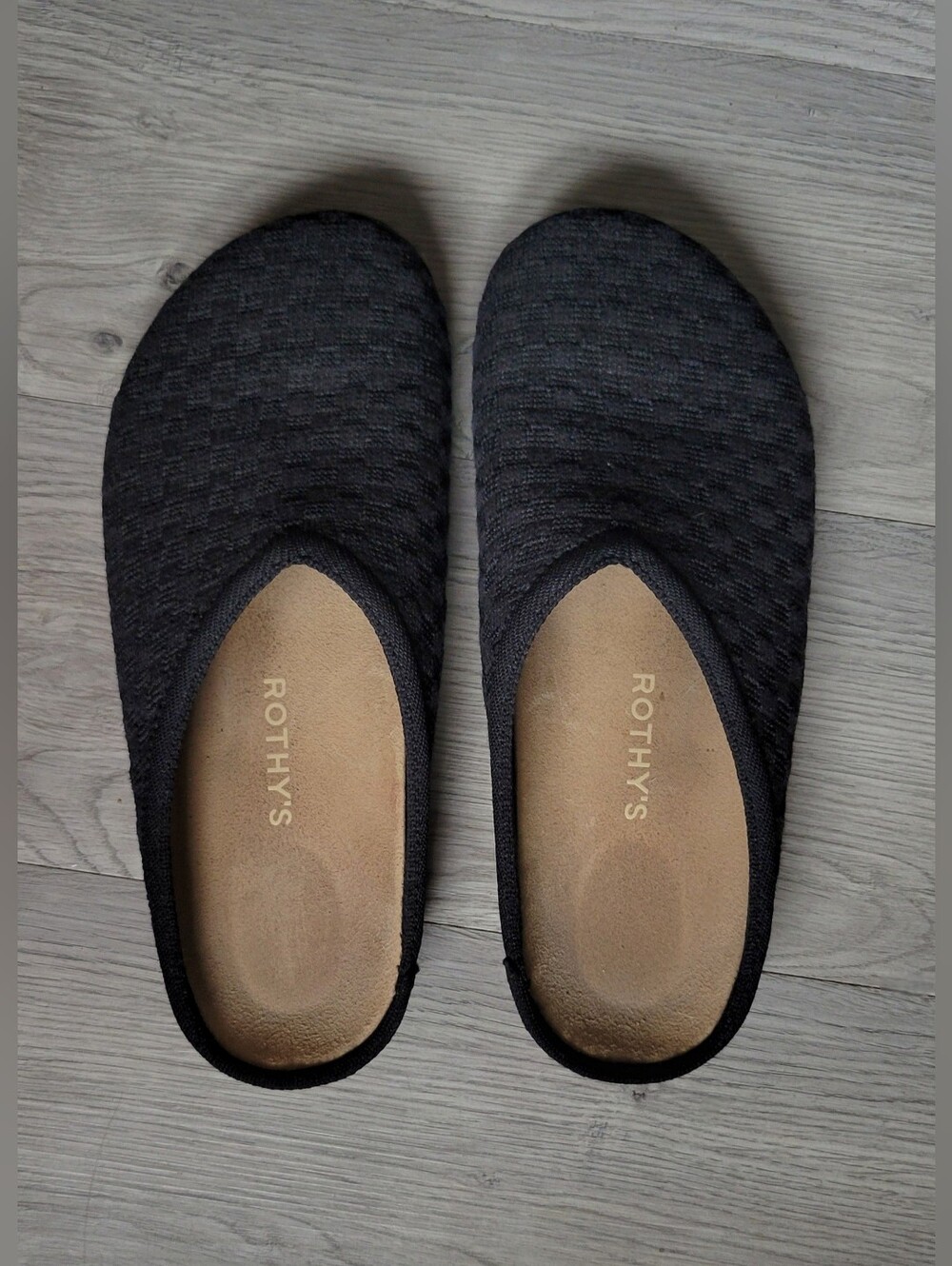 Rothy's The Hemp Casual Clog in Black Sand, Women's US 9, EU 39 - Picture 10 of 15